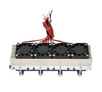 Srliya Kit de Système de Refroidissement par Réfrigération, Dispositif de Refroidissement par Air à Semi-conducteur, Module de Refroidissement Thermoélectrique 288W 12V