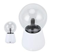 Srliya Lampe Boule à Plasma Interactive Tactile, Changement de Couleur, Prise USB, Lampe Globe Décorative à Plasma pour Chambre à Coucher et Maison