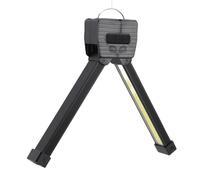 Srliya Lampe de Poche LED Magnétique Portable Lampe de Travail Rechargeable avec Batterie 1200 MAh 3 Méthodes de Fixation Tête Réglable à 180 ° pour Salle de Sport Camping D'urgence