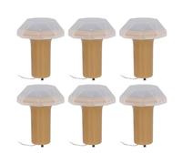 Srliya LED Bouteille Solaire Chaîne Lumière Décorative Bouteille de Vin Lumière pour Fête de Noël Bricolage Maison 6 Pièces 2.49ft