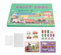 Srliya Livre D'activités pour Tout-Petits, Jouet d'apprentissage Préscolaire étanche avec Un Design Gratuit pour Les Enfants de Plus de 3 Ans, Améliore la Logique et la motricité