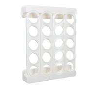 Srliya L'organisateur de Stockage de Support de Dosette de café Contient 20 Dosettes Accès Facile pour le Bureau de Cuisine Matériau ABS Robuste (Blanche)