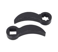 Srliya Lot de 2 Têtes D'adaptateur de clé à Levier, Construction Robuste et Réglable, Démontage de Demi-arbre, Outils de Réparation Automobile, Entraînement 1/2 Po