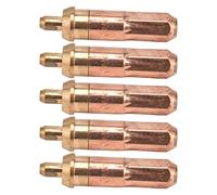 Srliya Lot de 5 Embouts de Coupe en Acétylène, Buses de Soudage en Laiton et Cuivre, Consommables pour Chalumeau, Accessoires