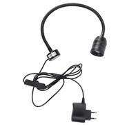 Srliya Lumière de Machine à LED 7W 6000K 1000LM, Base Magnétique Flexible à Col de Cygne, Lampe de Travail pour Tour, Atelier, établi (Prise UE)