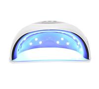 Srliya Machine Intelligente de Lumière UV LED de Dessiccateur de Vernis à Ongles de Gel D'art D'ongle de 72W avec le Capteur pour le Durcissement Rapide (Blanc)