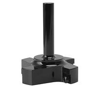 Srliya Mèche de Routeur de CNC, Traitement de Bord en Carbure Robuste pour Rainurer le Type T à 4 Cannelures pour les Menuisiers