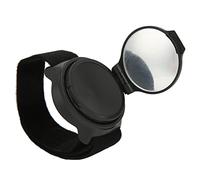 Srliya Miroir de Vélo en Nylon, Sangle de Poignet Convexe de 5cm, | Dragonne en Nylon, Construction ABS, compatibilité Moto, Taille 5 Cm, Bras Respirant, Rangement facile.