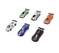 Srliya Modèle de Voiture de Course en Alliage, 6 Pièces, Simulation Réaliste, Véhicule Rétro à Collectionner, Jouets pour Enfants (Style 2)