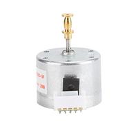 Srliya Moteur de Platine DC 12 V, 3 Vitesses, 78 TR/Min, Trou de Montage | Moteur de Rotation CW à Brosse pour Lecteurs de Disques Vinyles, Tension Cc 8.4-16.0V, Fiable pour Platines Vinyles
