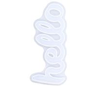 Srliya Moule en Silicone pour l'artisanat de Bricolage, Conception Durable | Silicone de haute qualité, Facile à nettoyer, Design transparent, Pour des projets artistiques personnalisés