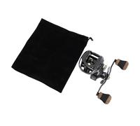 Srliya Moulinet Baitcasting avec Frein de 35,3 Lbs, Main Gauche | Engrenage en laiton haute résistance, coulée longue distance lisse, frein magnétique à 12 étages, conception en alliage