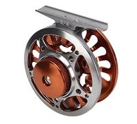 Srliya Moulinet de Pêche à la Mouche, Freinage Efficace, Alliage D'aluminium traité CNC pour la Pêche en Plein Air, Moulinet à Mouche 3/4 1 Pièce