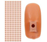 Srliya Ongles en Acrylique pour la Pratique de la Formation, 300 Pièces de Pointes D'ongles épaisses et Sûres pour le Bricolage du Nail Art, Adaptées au Salon de Manucure, 300 X Pointes D'ongles