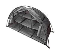 Srliya Organisateur de Chaussures de Camping, 9 étagères Armoire de Tente de Rangement de Camping Portable de Grande capacité, Conçue en Forme de Tente, en Matériaux Premium, Très