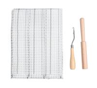 Srliya Outil à Crochet Verrouillable, Ensemble de Broderies de Segment de Tapis, Outils de Tapisserie Fiables pour le Tapis de Tapis de Bricolage avec une Adhérence Confortable, un Bon