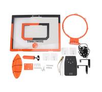 Srliya Panier de Basket pour Enfants, Jouets de Sport, Mini Panier de Basket-Ball D'intérieur, Panneau Transparent Pliable, Tableau de Bord électronique Mural pour Enfants