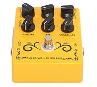 Srliya Pédale d'effet de Distorsion pour Guitare, Taille Compacte | Conception de dérivation réelle, voyant LED, simulation d\'armoire analogique, portable