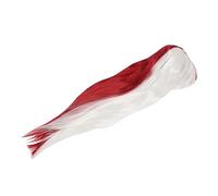 Srliya Perruque de Cosplay D'anime Longue et Droite, Conception de Bloc de Couleur Réglable pour les Fêtes de Cosplay et Halloween