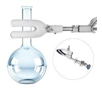 Srliya Pince à Bécher Universelle, Pince à Tube Réglable avec Forte Adhérence pour les Expériences en Laboratoire, Facile à Monter sur la Table, Idéale pour les Tuyaux de Condensateur, en Métal