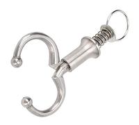 Srliya Pince à Nez de Bétail Durable en Acier Inoxydable pour Utilisation à la Ferme, Cheval, Mouton, Vache, Mâchoires de Boule sans Blessure, Outil Pratique pour équipement Agricole 6,9 x 2,8