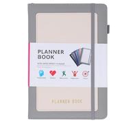 Srliya Planificateur Hebdomadaire A5 Papier épais avec Marqueur de Ruban, Cahier D'objectifs de Lissage à L'épreuve de L'encre pour les Voyages de Bureau Scolaire, Papier D' vitré