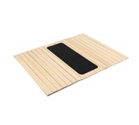Srliya Plateau D'accoudoir de canapé, Table de Fauteuil en Bois Robuste pour Collations et Boissons, Parfait pour Les Canapés et Fauteuils