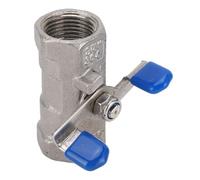 Srliya Port Complet 3/8 Pouces NPT Ball Valve Femelle DN10 1,6 MPA Valve à Billes Papillon en Acier Inoxydable 1000wog
