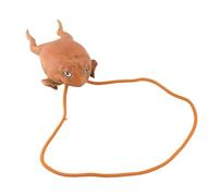 Srliya Porte-Monnaie Animal, Conception Unique de Crapaud de Canne (Sac | Matériau en latex durable, Cordon pour un transport facile, Sac de rangement multifonctionnel, Adapté aux voyages