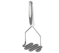 Srliya Presse-purée Durable en Acier Inoxydable pour Cuisine Restaurant, Poignée Antirouille Facile à Saisir pour Chef à Domicile, 1 X Presse-purée
