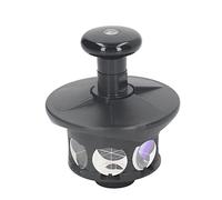 Srliya Prisme à 360° avec Suivi Automatique, Prisme D'arpentage Durable pour, Protection ABS pour Chemins de Fer, Tunnels, Barrages, Matériau en Verre K9, 2,5 Cm de Diamètre