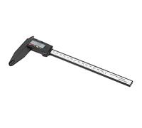 Srliya Règle D'étrier Numérique de 200 Mm en Carbone avec une Grande Conversion Métrique D'écran D'écran LCD/Pouce