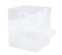 Srliya Réservoir de Poissons à Pression Négative, Taux de Transmission de la Lumière à 98%, Aquarium Suspendu sous Vide pour Augmenter la Zone d'activité des Poissons