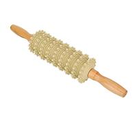Srliya Rouleau en Bois, Rouleau de Massage de Fascia Douloureux de la Cellulite, éliminer L'axe, avec Reconstruction du Système Lymphatique, en Bois de Hêtre