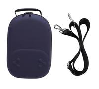 Srliya Sac de Rangement électronique, étui de Transport Rigide EVA, étui de Rangement pour Accessoires électroniques, Grand Sac de Rangement Résistant aux Chocs, Organisateur électronique (Bleu foncé)