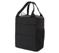 Srliya Sac rembourré pour Appareil Photo de Grande capacité, étui Numérique avec Cordon élastique pour R5 R6 T100 Z7 Z8 A6 A9, Idéal pour Les Photographes, Nylon Imperméable (Noir Vert)