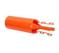 Srliya Souffleur de Feuilles Booster d'air en Plastique, Amplificateur de Souffleur de Feuilles, Fixation D'extension de Buse pour Buses de 2 à 4 Pouces, Nettoyage de Pelouse de Cour