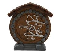 Srliya Statue de Porte Féerique Miniature, Décoration Exquise, Figurine en Résine Durable et Lisse pour Chambre et Jardin, Transformez Votre Espace en Un Monde Féerique