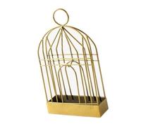 Srliya Support de Bobine de Cage à Oiseaux Suspendu Rétro, Support de Bobine en Métal Résistant à la Rouille pour Une Utilisation Intérieure et Extérieure