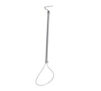 Srliya Support de Poteau de Capture d'animaux en Acier Inoxydable, Robuste et Résistant à l'usure, Outil de Contrôle des Animaux Réglable pour équipement Agricole D'élevage,