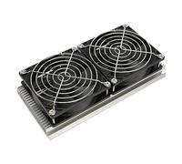 Srliya Système de Refroidissement Peltier 12V 100W, Petit Alliage D'aluminium, Système de Refroidissement Rapide à Semi-conducteur pour Réfrigérateur de Lit pour Animaux de Compagnie