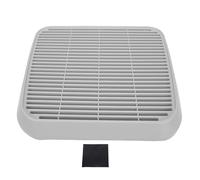 Srliya Tapis de Marche pour Bac à Litière pour Chat, Filtrage Efficace, Stable, Anti-éclaboussures, Tapis de Piégeage pour Bac à Litière pour Chat (Gris Clair)