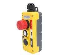 Srliya Télécommande de Grue Industrielle, Interrupteur à Bouton-poussoir D'arrêt D'urgence IP68 pour le Contrôle D'automatisation