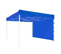 Srliya Auvent de tente avec parois latérales détachables, tissu Oxford, convient pour la plage et le camping (rouge 3 x 2 m)