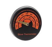 Srliya Thermomètre de Poêle Magnétique à Large échelle pour une Surveillance Efficace de la Cheminée, 1 Pièce, pour un Usage Domestique