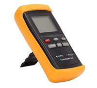 Srliya Thermomètre Numérique Mesure Haute Précision Multi-fonctions à Faible Consommation de Puissance à 2 Canaux Thermomètre pour L'industrie