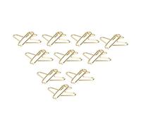 Srliya Trombones en Métal en Forme D'avion, Légers et Durables, pour le des Documents, au Bureau et à la Maison