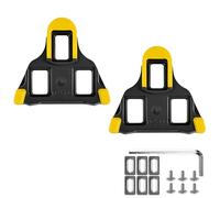 SRLWMYI Crampons de vélo compatibles avec Shimano SPD Cleat, Crampons pour chaussures de vélo de route, pièces de rechange pour SM SH10 SH11 SH12, plaques de pédales robustes