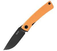 SRM Air 14C28N Orange G10 Linerlock 105M-GJ