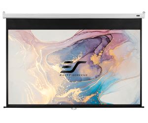 SRM Ecrans de projection manuels pour beamer par elite screens - système de rétraction lente (SRM)-Écran de projection Home Cinéma par Elite Screens Blanc / 4:3 / 100" (203x152) Écran pour projecteur